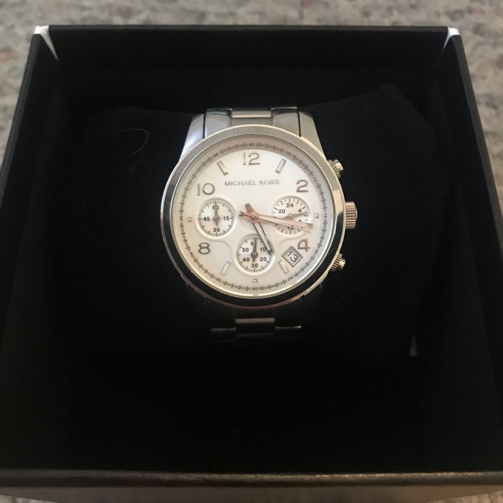 Michael Kors Women’s Silver Watch